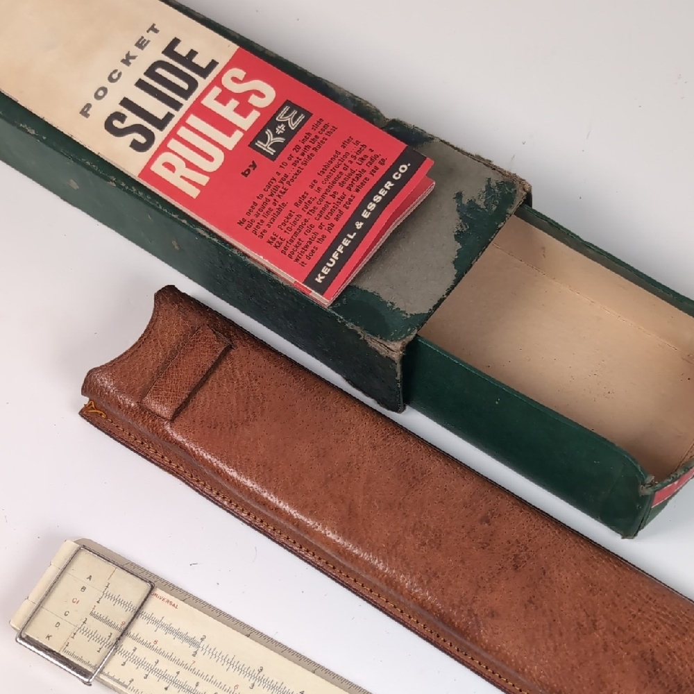 Frederick Post Co. No. 1452W Universal Hemmi slide rule.